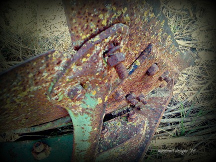 rusty plow